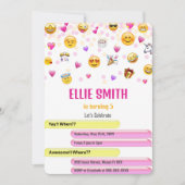 Invitation Emoji (Devant)