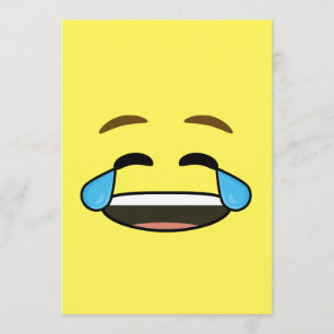 Invitation Emoji riant