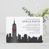 Invitation Empire State New York City Skyline City Party (Debout devant)