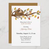 Invitation Emplacement sur l'arbre (Devant / Derrière)