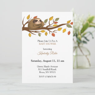 Invitation Emplacement sur l'arbre