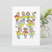 Invitation Employé du mois (Debout devant)