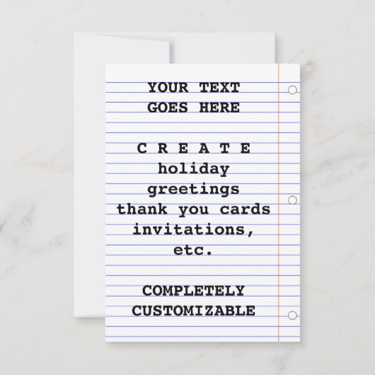 Invitation employé du mois (Dos)