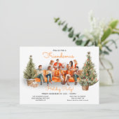 Invitation Employés de bureau Amis Fêtes Fêtes Fêtes Fêtes de (Debout devant)