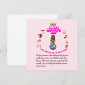 Invitation Empowered to lead happy women's day (Devant / Derrière)