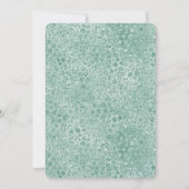 Invitation Empreinte de léopard Glitz de Parties scintillant  (Dos)