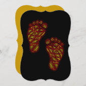 Invitation Empreintes Bagy (Devant / Derrière)