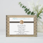 Invitation Empreintes dans la répétition des Mariages de sabl (Debout devant)