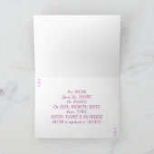 Invitation Empreintes pour bébés (Jumeaux pour filles) (Intérieur)