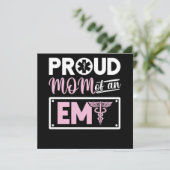 Invitation Emt Fier Maman D'Un Emt (Debout devant)