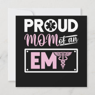 Invitation Emt Fier Maman D'Un Emt
