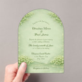 Invitation en acrylique (In situ (ordinateur de poche))