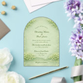 Invitation en acrylique (Insitu (Mariage))