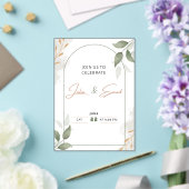 Invitation en acrylique (Insitu (Mariage))