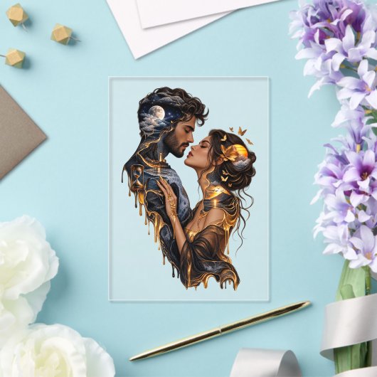 Invitation en acrylique (Insitu (Mariage))