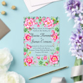 Invitation en acrylique (Insitu (Mariage))