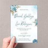 Invitation en acrylique (In situ (ordinateur de poche))