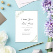 Invitation en acrylique (Insitu (Mariage))