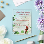 Invitation en acrylique (Insitu (Mariage))