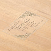 Invitation en acrylique (Poser)