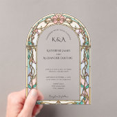 Invitation en acrylique (In situ (ordinateur de poche))