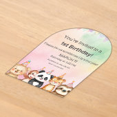 Invitation en acrylique (Poser)