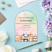 Invitation en acrylique (Insitu (Mariage))