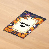 Invitation en acrylique Halloween mignonne #3 (Poser)