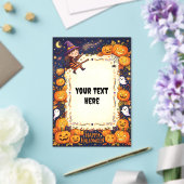 Invitation en acrylique Halloween mignonne #3 (Insitu (Mariage))