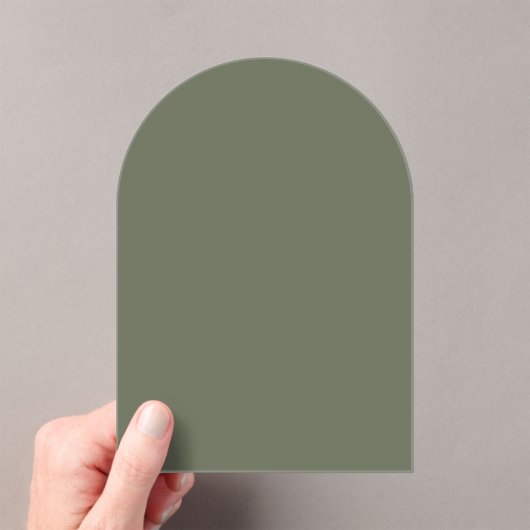 Invitation en acrylique personnalisée en forme d'a (In situ (ordinateur de poche))