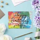 Invitation en acrylique pour anniversaire (Insitu (Mariage))