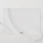 INVITATION EN ALUMINIUM (Verso)