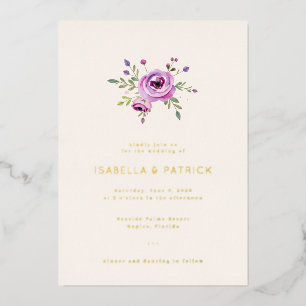 INVITATION EN ALUMINIUM