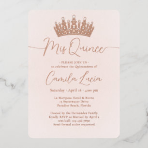 INVITATION EN ALUMINIUM