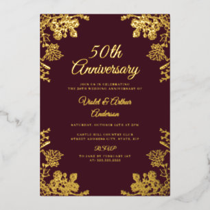 INVITATION EN ALUMINIUM 