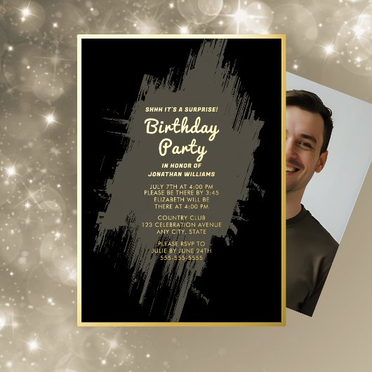 Invitation en aluminium