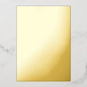 Invitation en aluminium (Recto)