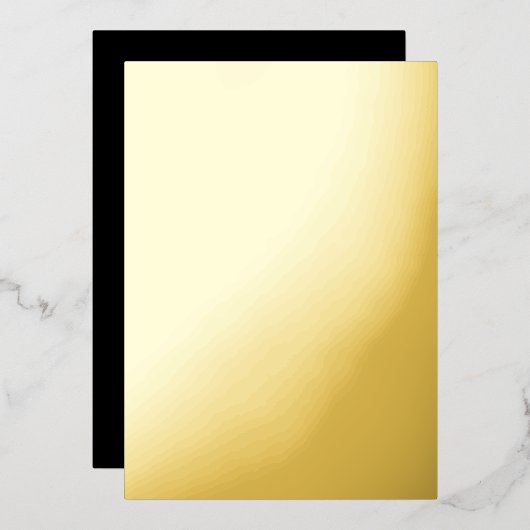 Invitation en aluminium (Recto/Verso)