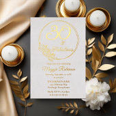 Invitation En Aluminium 30 et fabuleuse fête du 30e anniversaire bloquée