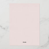 Invitation En Aluminium A Tini Bit Merry Christmas Cocktail Party (Verso)