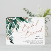 Invitation En Aluminium Abondant feuillage | Brunch Fête des mariées (Debout devant)