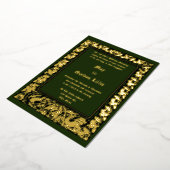 Invitation En Aluminium Acorns Rabbit & Squirrel Foliing Mariage frontalie (Rotation)