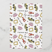 Invitation En Aluminium AMIS™ | Celui avec la Fête des mariées (Verso)