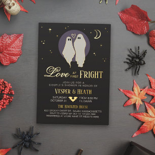 Invitation En Aluminium Amour au premier frisson Fête de couple Halloween