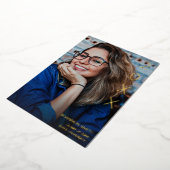 Invitation En Aluminium Année de classe Foil Graduation Party (Rotation)