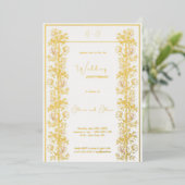 Invitation En Aluminium Anniversaire du Mariage rose Magnolia (Debout devant)