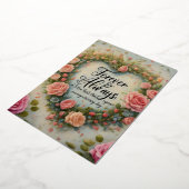 Invitation En Aluminium Anniversaire toujours Mariage (Rotation)