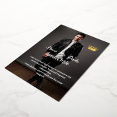 Invitation En Aluminium Annonce de Concours Masculin (Rotation)