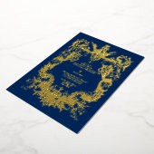 Invitation En Aluminium Antique Rococo Cartouche baroque 1745 (Rotation)