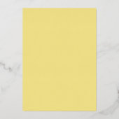 Invitation En Aluminium Aquarelle Citron Cadre Botanique Douceur 16 Partie (Verso)